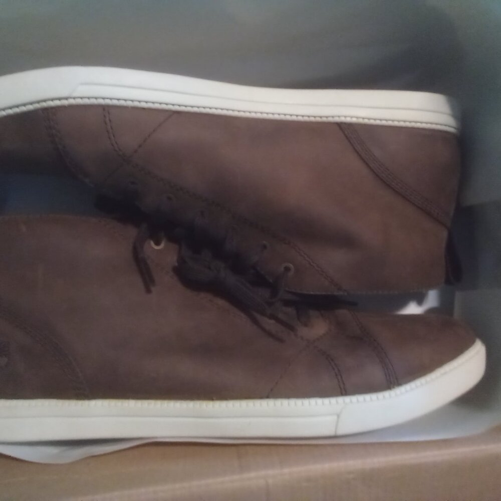 Mens Timberland Hommes Stormbuck Leather shoes NWT box Size: 12 M - Picture 5 of 7